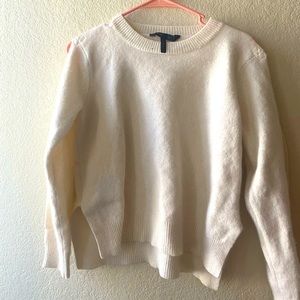 Cream sweater